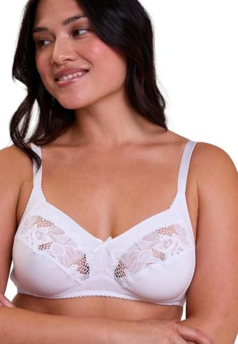 Sans Complexe - Modèle Coton D'Arum - Soutien-Gorge - Femme - 110D - Blanc