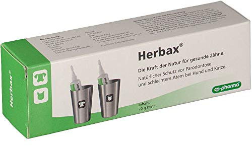 cp-pharma Herbax Zahnpasta für Hunde und Katzen - 70g