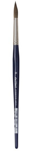 da Vinci 5530-10 CosmoTop Mix B Pinsel, Aquarell-Serie, rund, Synthetik/Natur-Mix, Größe 10
