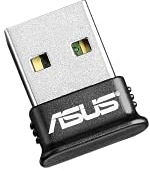 ASUS USB-BT400, Adattatore USB Bluetooth 4.0, Retrocompatibile Con Le Vecchie Generazioni di Bluetooth, Tecnologia Low Energy, Design Di Piccole Dimensioni, Nero