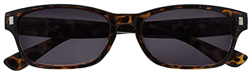 OPULIZE UV Reader Marron Écaille Soleil Lunettes de Lecture UV400 Hommes/Femmes UVSR010 +3,00