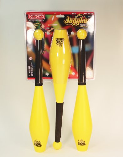 Duncan Juggling Clubs Set - Set of 3 Yellow
