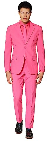 OppoSuits Modisch Party Einfarbige Anzüge für Herren