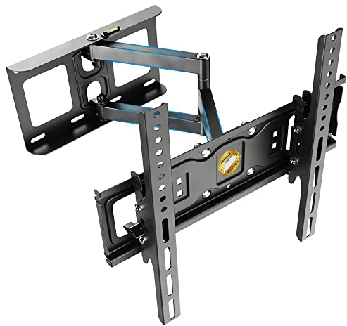 RICOO S6144 TV Wandhalterung Schwenkbar für 40-65 Zoll Fernseher TV Halterung bis 50 Kg VESA 200x200 bis VESA 400x400 Wandhalterung Fernseher Halterung Neigbare Fernsehhalterung Wand Schwenkbar