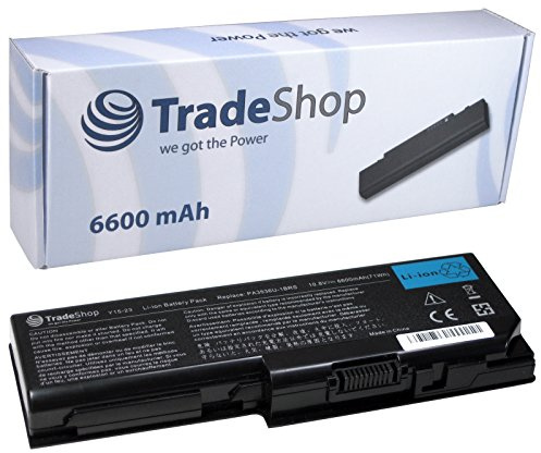 Hochleistungs Laptop Notebook Akku 6600mAh für TOSHIBA Satellite P205D P300 P300D P305 P305D Pro L350 P200 P300 X200 X205 P205D P-300 P-300D P-305 L-350 P-200 P-300 X-200 X-205 ersetzt PA3536U PA3537U
