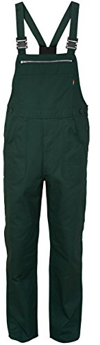 Carson Classic Workwear Arbeitslatzhose aus reiner Baumwolle, 1 Stück, 52, moosgrün, KTH26.GRÜ