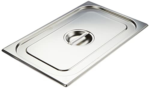 LACOR 66901DZ Deckel für GN Behälter 1/1 INOX | Aus lebensmittelechtem Edelstahl gefertigt; hohe Korrosionsbeständigkeit und Haltbarkeit im täglichen Gebrauch