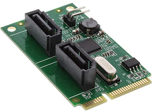 InLine 66907 Mini-PCIe 2.0 Karte, 2x SATA 6Gb/s, RAID 0,1,SPAN