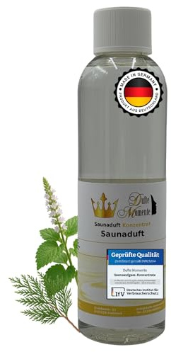 Dufte Momente Saunaaufguss-Konzentrat Wüstenwind (Patchouli & Zeder) – 250 ml – erdig & holzig – konzentriert & ergiebig – Profi-Qualität gemäß DVN:5204 getestet – vegan & Made in Germany