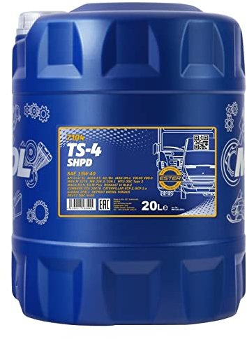 MANNOL TS de 4 shpd 15 W de 40 API Ci de 4/CH de 4/CG de 4/CF de 4/CF/SL motorenöl, 20 L
