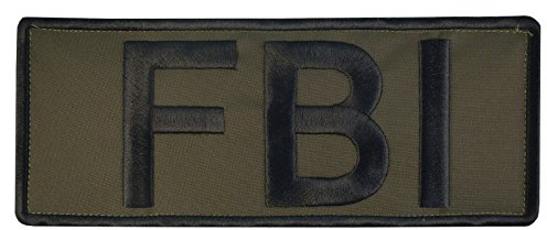 2AFTER1 Olive Drab OD Green Large XL 25 x 10 cm väst taktiskt broderad nylon krok & slingalapp