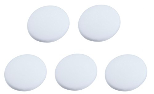 efbock Door Stopper, Silicone Wall Protectors Self Adhesive Door Handle Knob Bumper Guard Stopper Rubber Door Stops 6pcs(1.57inch, White)