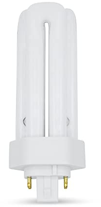 Technical Precision 42Watt CFL Triple Tube Light Bulb Replacement for GE General Electric G.E F42TBX827A4P/EOL Warm White 2700K PLT Bulb - GX24Q-4 4 Pin CFL Bulb - 1 Pack