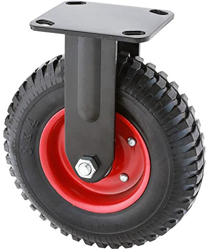 Steelex D2579 Fixed Heavy Duty Industrial Wheel, 8-Inch