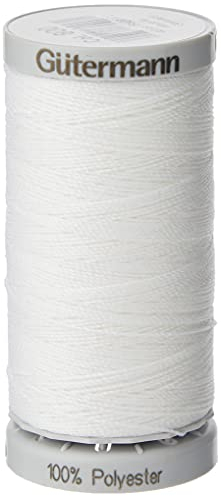 Gütermann Nähfaden, sehr stark, Polyester, 100 m, Weiß