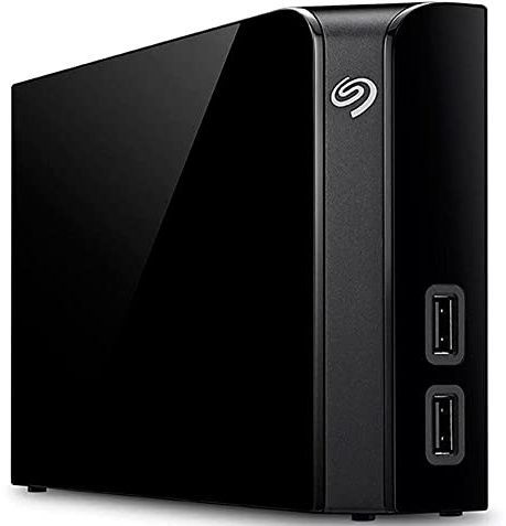 Seagate STEL6000100 Backup Plus Hub 6TB External Hard Drive Desktop HDD – USB 3.0, 2 USB Ports, for Computer Desktop Workstation PC Laptop Mac, 2 Months Adobe CC Photography