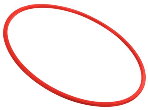 Sport-Tec Gymnastikreifen aus Kunststoff, Hula Hoop, Trainingsreifen, Turnreifen, Fitnessreifen, 80 cm, 400g