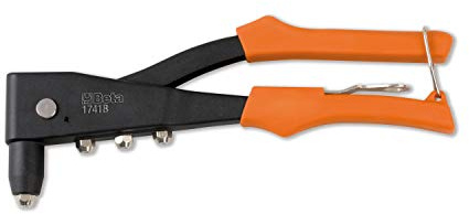 Beta 1741B - Remachadora con 4 boquillas cambiables