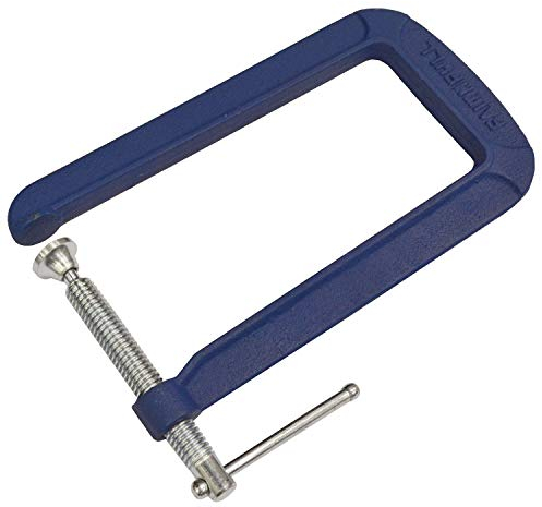 Faithfull Deep Throat G Clamp 200Mm (8In) Cap 85Mm (3.1/4in)