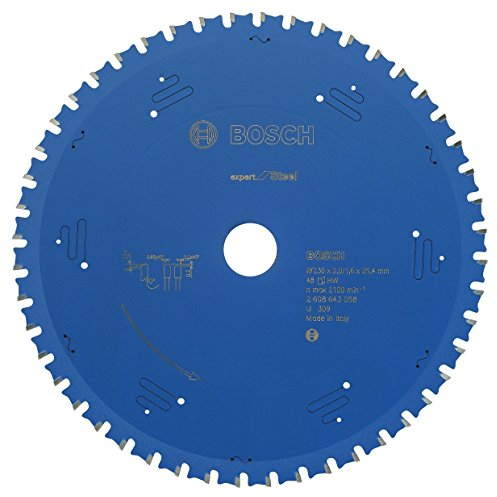 Bosch Accessories Professional Kreissägeblatt Expert für Steel, 230 x 25,4 x 2,0 mm, 48, 2608643058