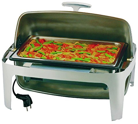 APS - Modelo : 12360 - Chafing Dish Eléctrico Roll Top - Dimensiones : 67 X 47 X 45 Cm 1- Volumen : 1L
