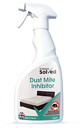 Problem Solved Dust Mite Inhibitor, Use on Mattresses, Pillows and all Other Upholstery and Fabrics