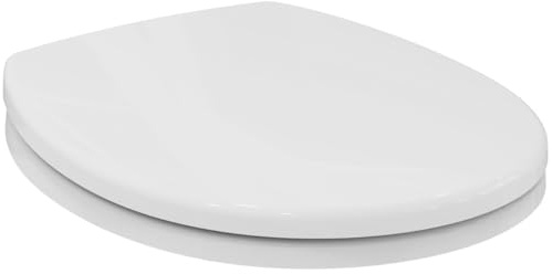 Ideal Standard Contour 21 abattant WC pour WC S3069 – Blanc (Alpin) | Abattant WC fabriqué dans un matériau durable, S407701