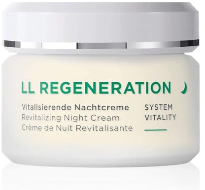 ANNEMARIE BÖRLIND - LL REGENERATION Revitalizing Night Cream - Natural Anti Aging Vitamin C, E and Retinoid Face Cream for Visibly Firmer and Wrinkle Free Skin - Step 4 of 5-1.69 Oz.