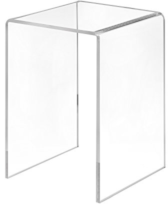 Zeigis Dekobrücke 100x150x100mm aus transparentem Acrylglas/PMMA/U-Ständer