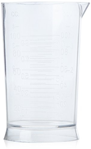 Efalock Professional Messbecher, 100 ml, 1er Pack, (1x 1 Stück)