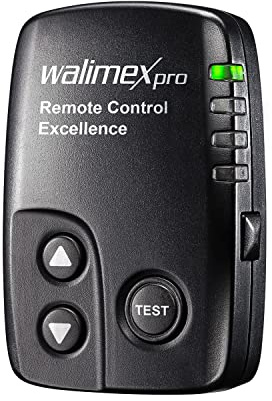 Walimex pro VE & VC & newcomer studio flash trigger - Télécommande sans fil jusqu'à 30 m, 16 canaux, 4 groupes, synchronisation 1/160 sec - Parfait pour les grands studios et les déplacements rapides