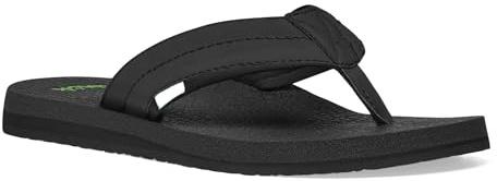 Sanuk Beer Cozy 2 Men's Cushioned Sandals Black - 10