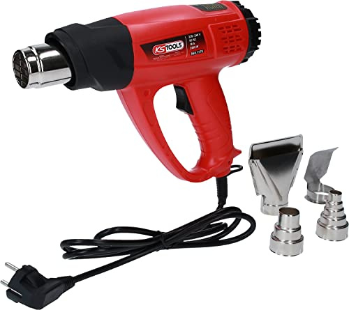 KS Tools 960.1175 Heißluftgebläsepistolen-Satz, Digital, 5-tlg.