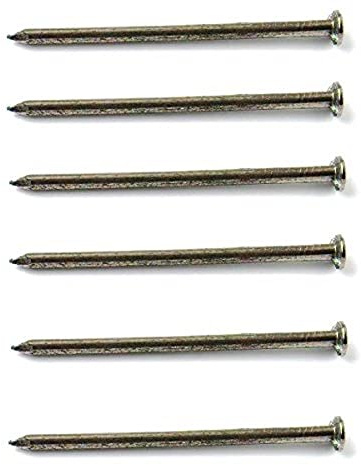 Bulk Hardware BH03729 Clou à fil rond galvanisé, 125 mm, Set de 125 Pièces