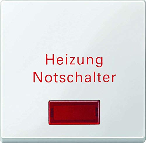Merten Wippe für Heizungs-Notschalter, System M, polarweiß glänzend, 432919