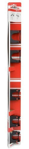 Toolflex Wandschiene 90cm mit Halterset für Gerätestiele wie Spaten,Schaufel und Besen