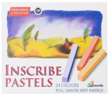 Inscribe Soft Pastel Set 12 Farben, volle Größe, 24 Colours, sortiert, 1