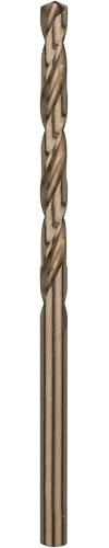 Bosch 10x PRO Stainless Steel HSS-Co Spiralbohrer, 5 x 52 x 86 mm, 10-tlg. | für Stahl, Edelstahl, Ø 5,00 mm, Professional Zubehör Bohrmaschine/Schrauber