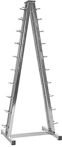 Chrom Hantelständer Hantelablage Kurzhantelständer für Fitness-Studios