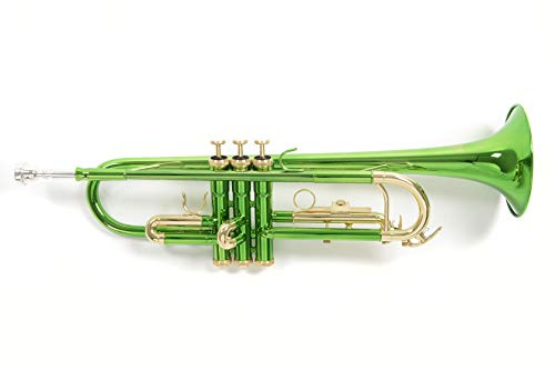 Roy Benson Bb Trompete MOD.TR-101E grün lackiert, inkl. Etui