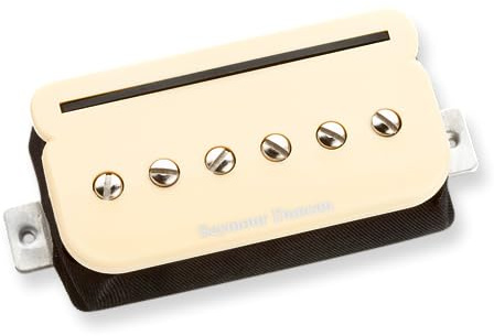 Seymour Duncan SHPR-1B-C Humbucker P-Schienen-Pickup für E-Gitarre Weiß