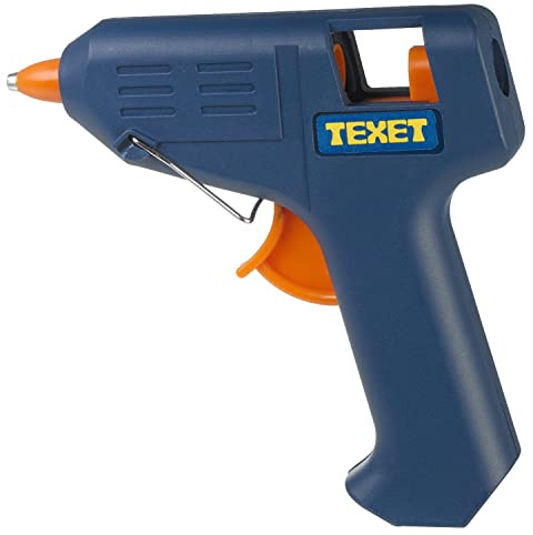 Texet HH-138 mini hot melt electric glue gun | Hobby craft adhesive dispenser tool | Includes free glue sticks