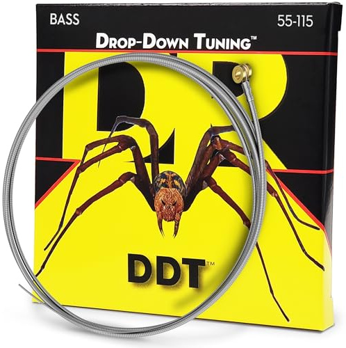 DR Strings DDT™ - Drop Down Tuning Bass Saiten: Extra Heavy 55-115