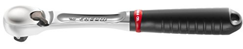 Facom SC.SL.161 - Trinquete impermeable 1/2, cromado y negro