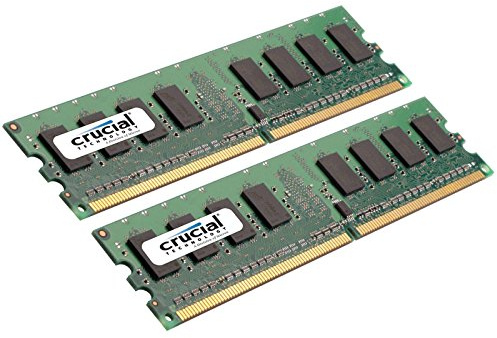 Crucial CL5 RAM DDR2 8 GB (2 x 4 GB) PC2-5300 667 MHz