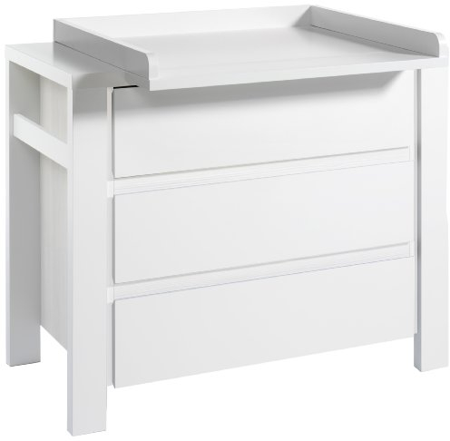 Schardt 05 646 52 02 - Milano weiß Wickelkommode mit Wickelaufsatz