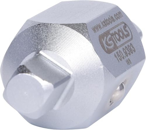 KS Tools 150.9393 Stecknüsse für Ölablassschrauben, 4-kant