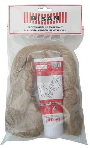 Klempner Dichtungsset 100g Sanitär Hanf 100g Rohrdichtungspaste Rohre Dichtung