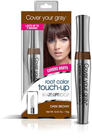 Cover Your Gray Waterproof Root Color Touch up - Dark Brown by Irene Gani Cosmetic
