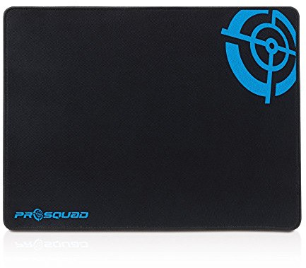 Prosquad SQ2302 Gaming Mauspad, Professional Speed-Pad, rutschfest und präzise, XL: 35x45cm, schwarz